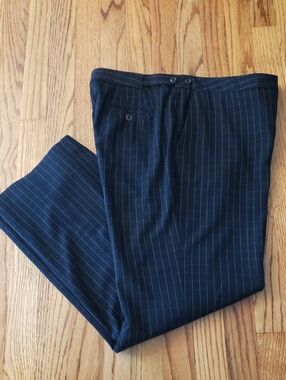 Talbots Black Checkered Stretch Dress Pants Size: 10P